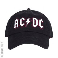 AC/DC Black Baseball Cap