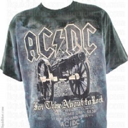 AC/DC Cannon Vat Dye T-Shirt