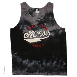 AC/DC Hard Rock Tie Dye Tank Top