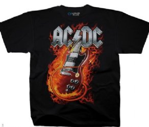 AC/DC Thunderstruck Black T-Shirt