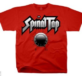 Spinal Tap One Louder Than Ten Red T-Shirt