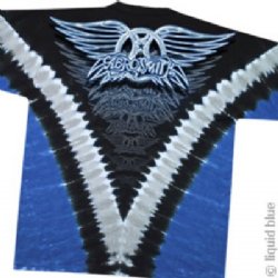 Aerosmith Guitar Tie Dye T-Shirt