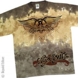 Aerosmith Ray Logo Tie Dye T-Shirt