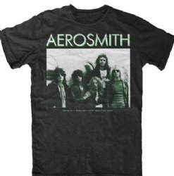 Aerosmith America-s Greatest RNR Band Black T-Shirt