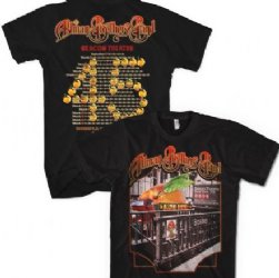 Allman Brothers Subway Steps Tour Black T-Shirt