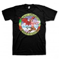 Black Sabbath Tour 78 Black T-Shirt