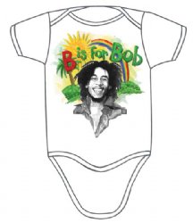 Bob Marley Rainbow White Creeper