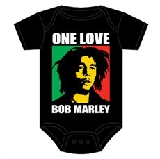 Bob Marley One Love Block Black Infant Creeper