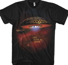 Boston Live, Love, Hope Black T-Shirt