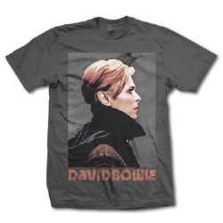 David Bowie Low Profile Grey T-Shirt