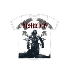 Disturbed Ravens Dare White T-Shirt