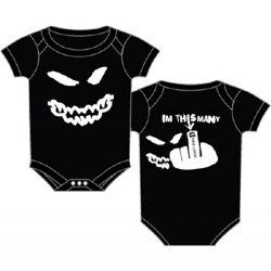 Disturbed This Many Black Infant Onesie