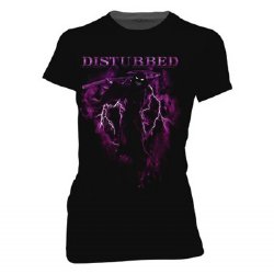 Disturbed Fear the Reaper Black Junior Shirt