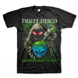 Disturbed Toxic Globe Black T-Shirt