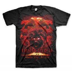 Disturbed Another Way to Die Warrior Organic Black T-Shirt