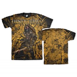 Disturbed Warrior Allover Black T-Shirt