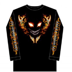 Disturbed Eyes Black Long Sleeve T-Shirt