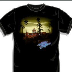 Eagles Hotel California Black T-Shirt