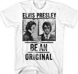 Elvis Presley Be An Original White T-Shirt