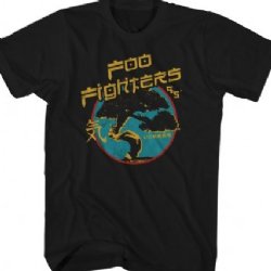 Foo Fighters Bonsai Tree Black Soft T-Shirt