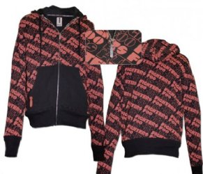 Foo Fighters Repeat Logo Fashion High End Zip Hoodie
