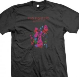 Foo Fighters Album Art Black Slim Fit T-Shirt