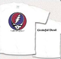 Grateful Dead Steal Your Face White T-Shirt