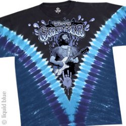 Jerry Garcia Drip V Dye T-Shirt