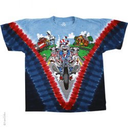 Grateful Dead Moto Sam Tie Dye T-Shirt