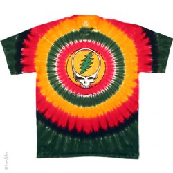 Grateful Dead Rasta SYF Tie Dye T-Shirt