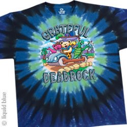 Grateful Dead Dead Rock Circle Dye T-Shirt