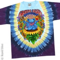 Grateful Dead Guru Bear Tie-Dye T-Shirt