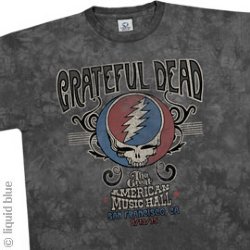 Grateful Dead American Music Hall Tie Dye T-Shirt