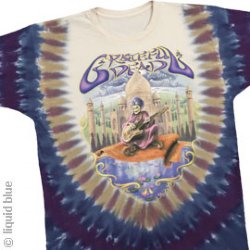 Grateful Dead T-Shirts - Grateful Dead Carpet Ride Tie Dye T-Shirt