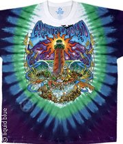 Grateful Dead Watch Tower Long Sleeve Tie Dye T-Shirt