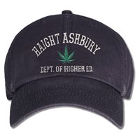 Grateful Dead Haight Ashbury Navy Cap -- one of many great hats and caps at BluesConspiracy.com