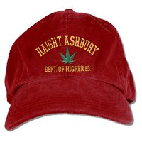 Grateful Dead Haight Ashbury Ruby Cap -- one of many great hats and caps at BluesConspiracy.com