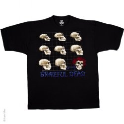 Grateful Dead Evolution Black T-Shirt