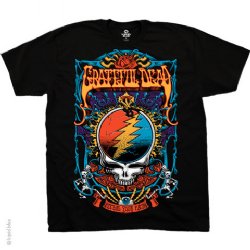 Grateful Dead Steal Your Trippy Black T-Shirt