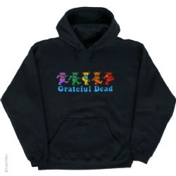 Grateful Dead Dancing Bears Navy Pullover Hoodie