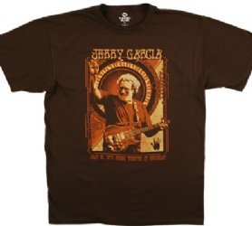 Grateful Dead Garcia at the Green Brown T-Shirt