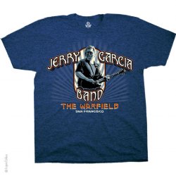Jerry Garcia JBG Warfield Dark Blue Heather Athletic T-Shirt