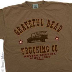 Grateful Dead Truckin Brown T-Shirt