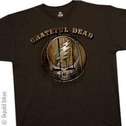 Grateful Dead Dead Brand Brown T-Shirt
