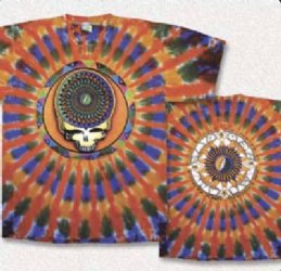 Grateful Dead Steal Your Feathers Tie Dye T-Shirt