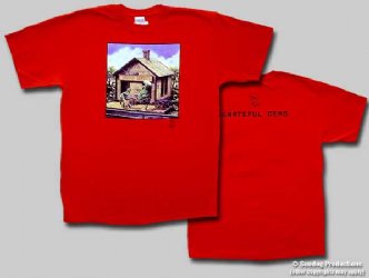 Grateful Dead Terrapin Station Red T-Shirt