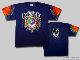 Grateful Dead Steal Your Lightning Tie Dye T-Shirt