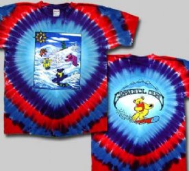 Grateful Dead Snow Bears Tie Dye T-Shirt