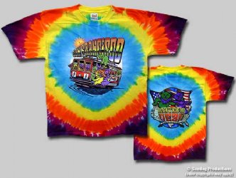 Grateful Dead San Francisco Tie Dye T-Shirt