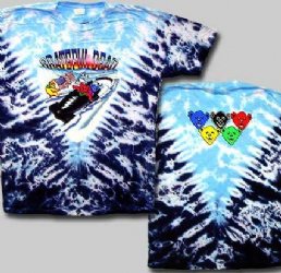 Grateful Dead Bobsled Bears Tie Dye T-Shirt